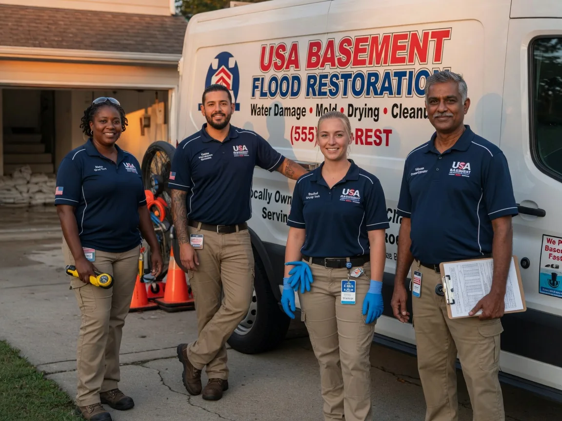 Basement Flood Cleanup company in Carp Lake, MI